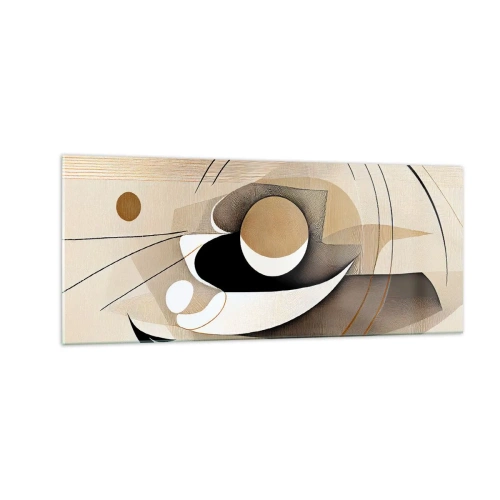 Impression sur verre - Image sur verre - Composition : l'essence des choses - 100x40 cm