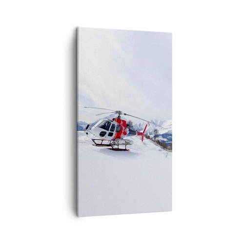 Impression sur toile - Image sur toile - Toujours prêt - 45x80 cm