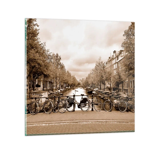 Impression sur verre - Image sur verre - Ambiance hollandaise - 60x60 cm