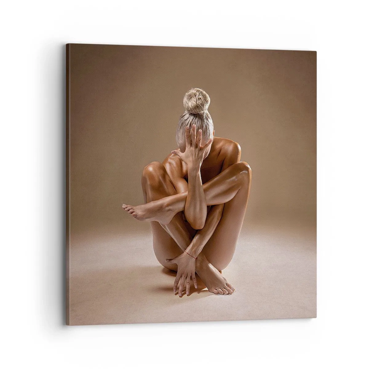 Impression sur toile - Image sur toile - Unité du corps et de l'âme - 70x70 cm