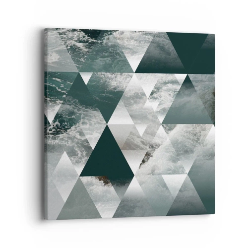 Impression sur toile - Image sur toile - Point de vue de cristal - 40x40 cm