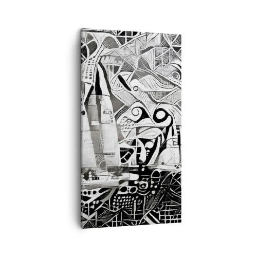 Impression sur toile - Image sur toile - Entre les vagues - 45x80 cm