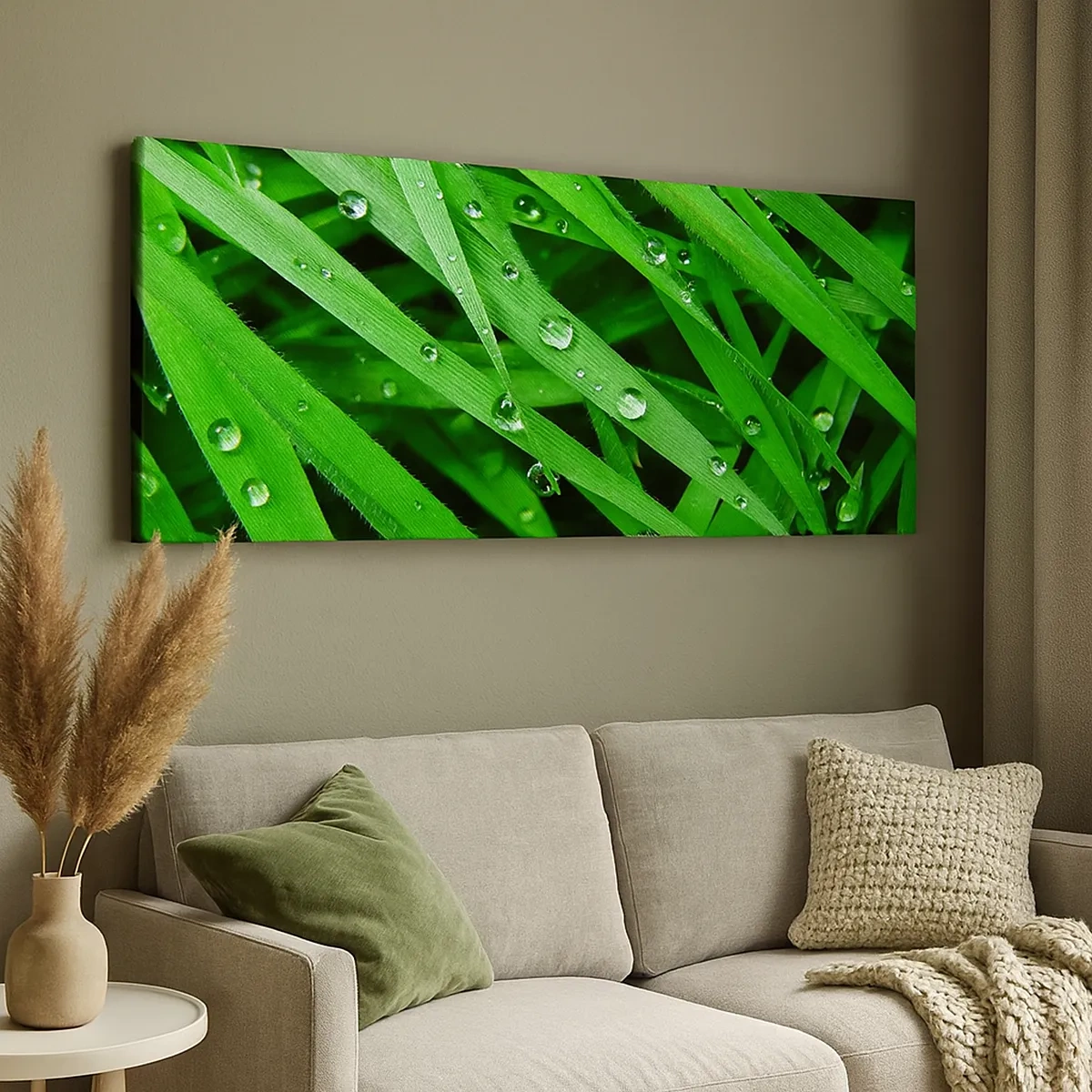 Impression sur toile - Image sur toile - Jouez dans le vert - 30x30 cm