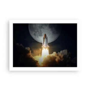 Affiche - Poster - Le début d'une aventure surnaturelle - 70x50 cm
