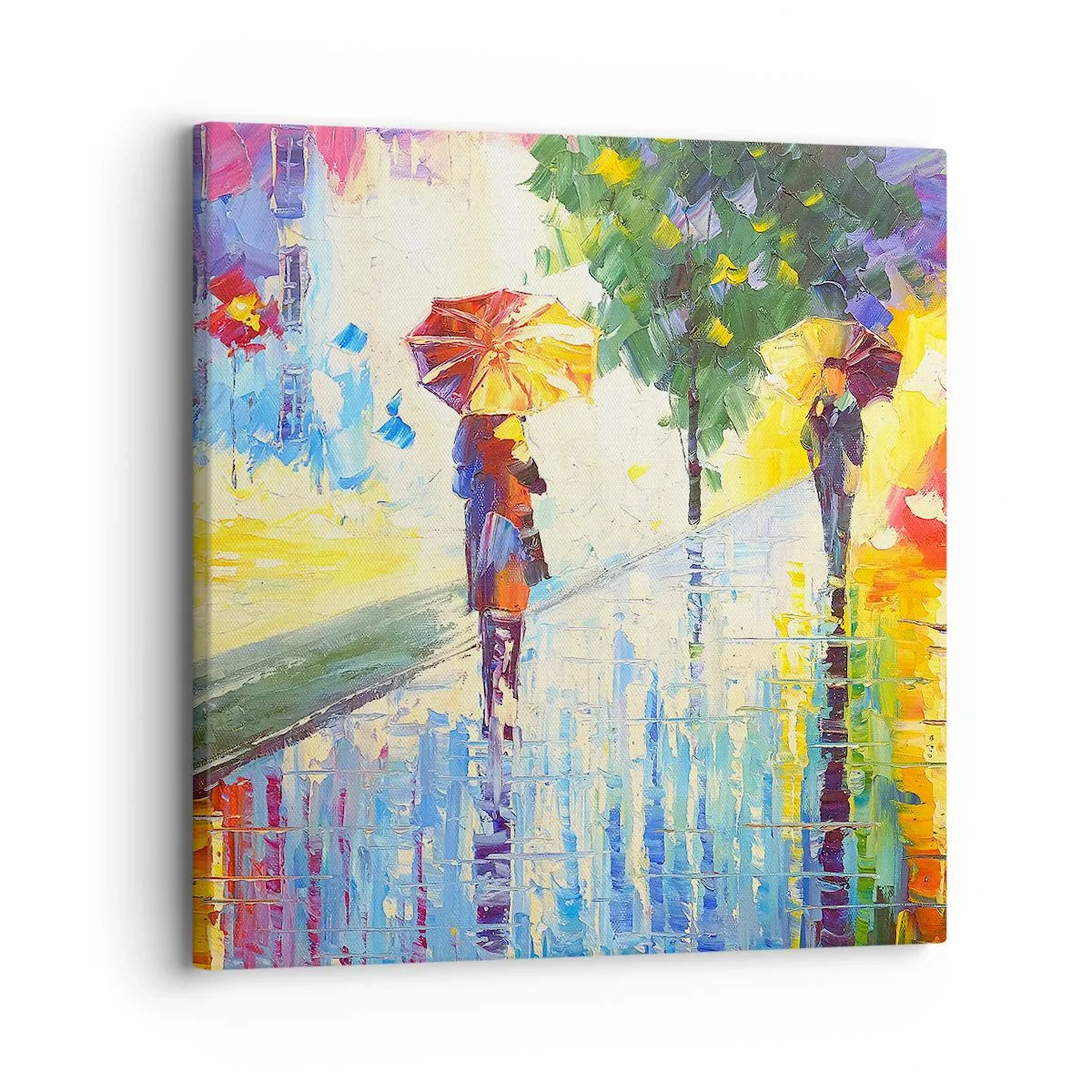 Impression sur toile - Image sur toile - Et tout est clair - 30x30 cm