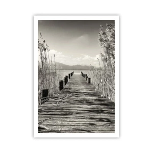 Affiche - Poster - Dans le calme de l'herbe - 70x100 cm