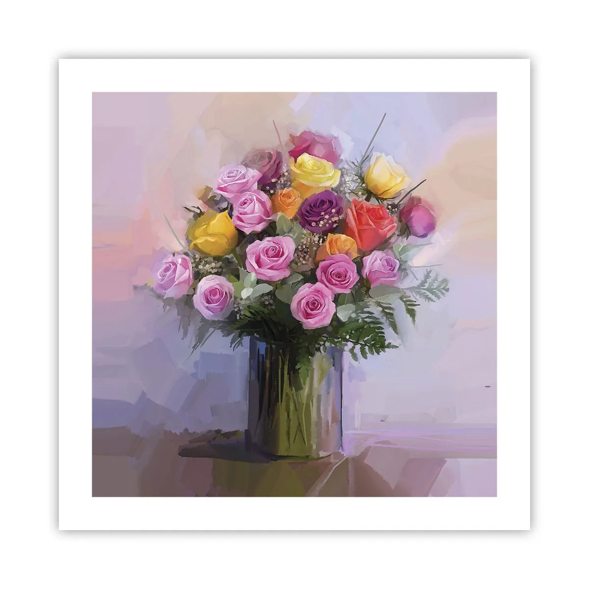 Affiche - Poster - Beauté conservée - 50x50 cm