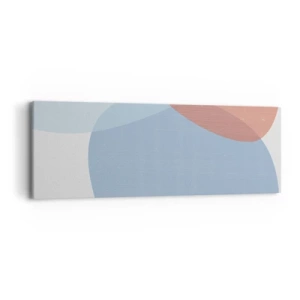 Impression sur toile - Image sur toile - Relations pastel - 90x30 cm