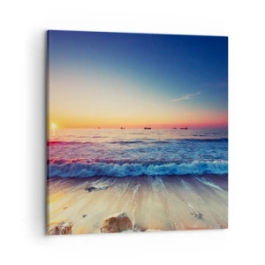 Impression sur toile - Image sur toile - Mais quel horizon ? - 60x60 cm