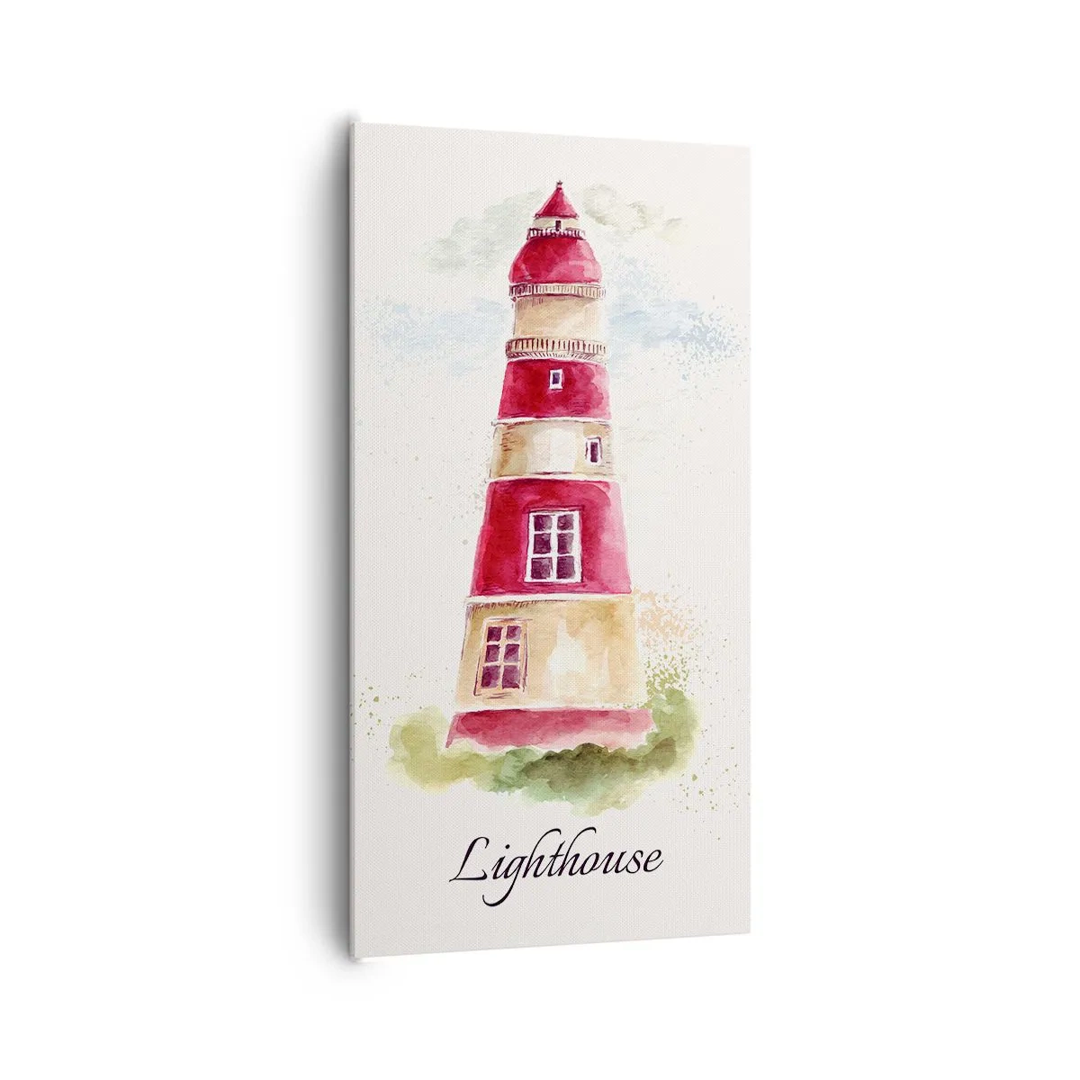 Impression sur toile - Image sur toile - Il y a toujours beau temps autour - 65x120 cm