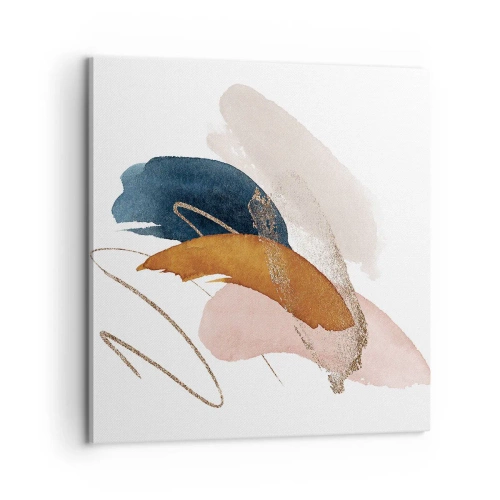 Impression sur toile - Image sur toile - Composition ailée - 60x60 cm