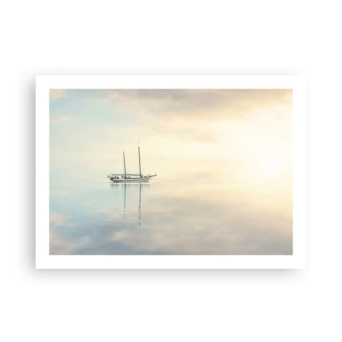 Affiche - Poster - Dans une mer de silence - 70x50 cm