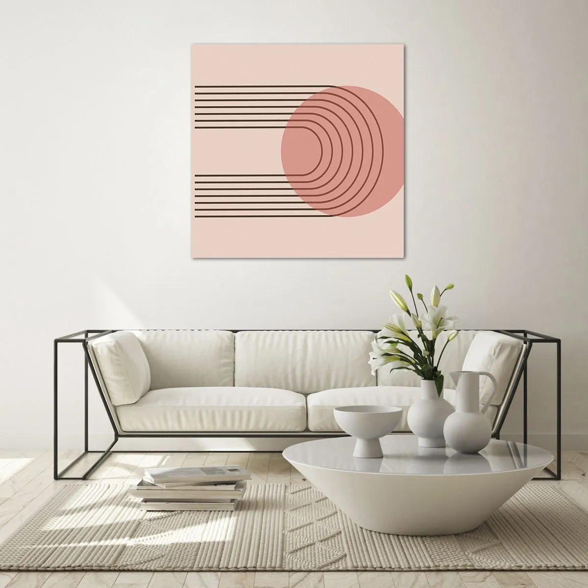 Impression sur verre - Image sur verre - Attraction irrésistible - 60x60 cm