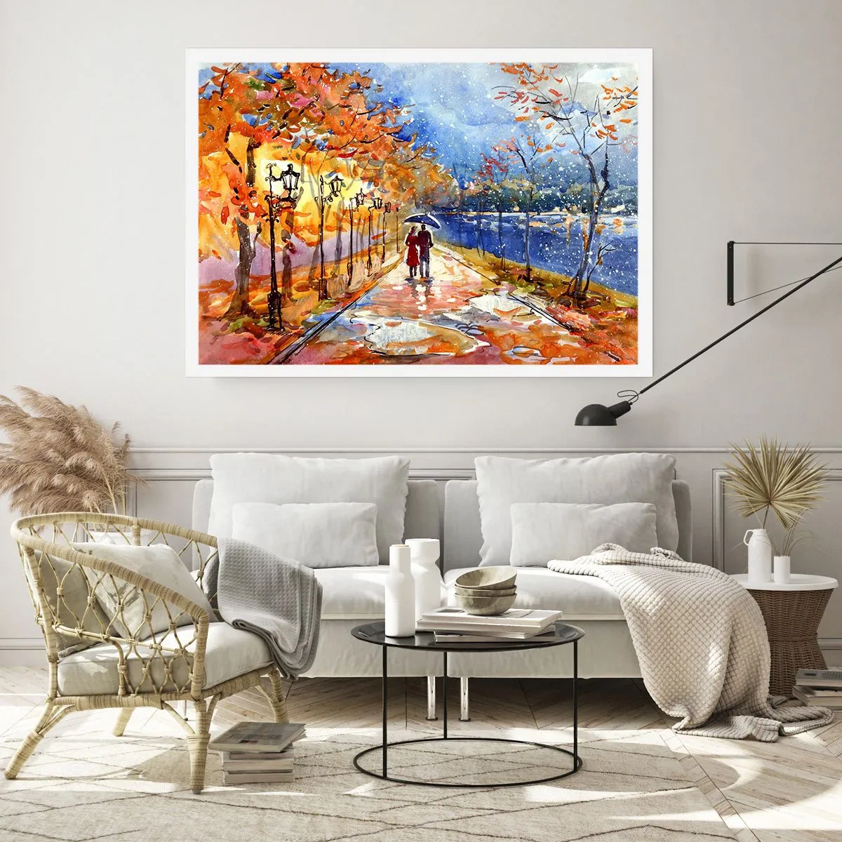 Affiche - Poster - Ensemble jusqu'au bout du temps - 40x30 cm
