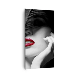 Impression sur toile - Image sur toile - Étude écarlate - 65x120 cm