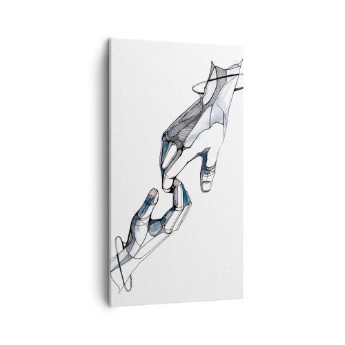 Impression sur toile - Image sur toile - Un bon geste - 45x80 cm