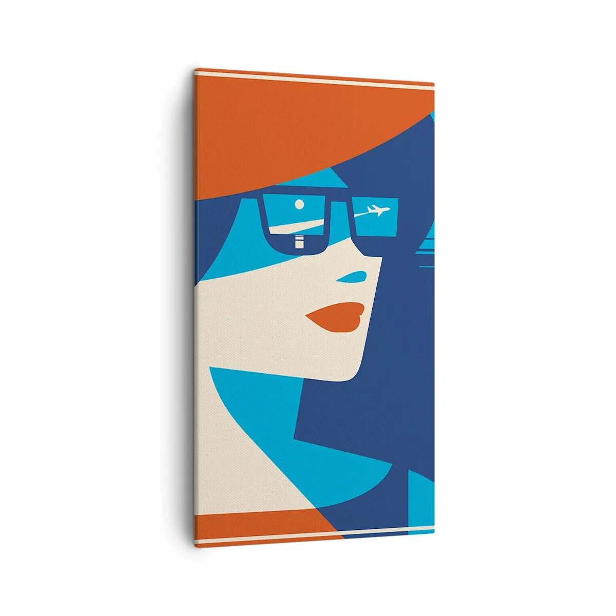 Impression sur toile - Image sur toile - Voyage de vacances - 45x80 cm