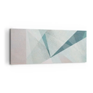 Impression sur toile - Image sur toile - Calme bien que dynamique - 100x40 cm