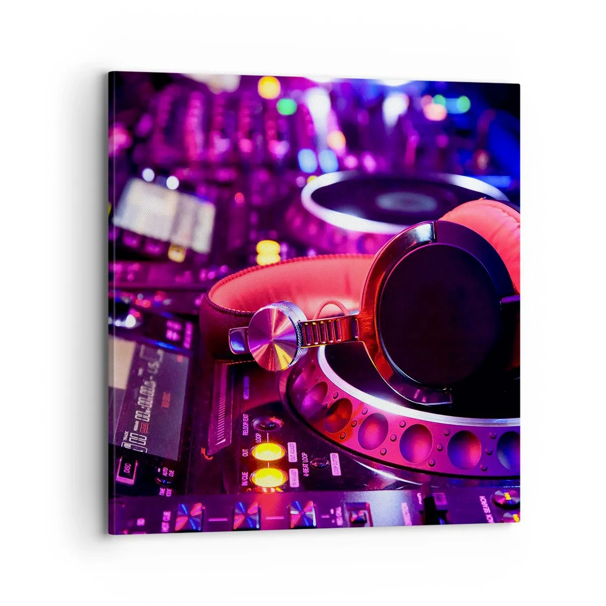 Impression sur toile - Image sur toile - Avant que le plaisir ne commence - 70x70 cm