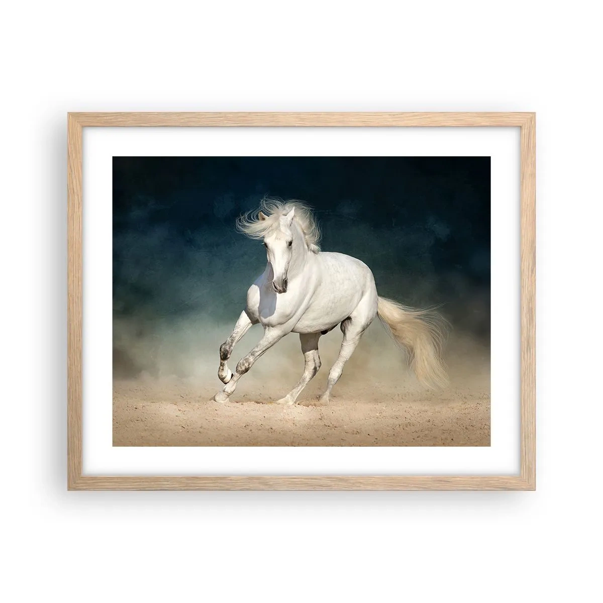 Affiche dans un chêne clair - Poster - La liberté à l'état pur - 50x40 cm