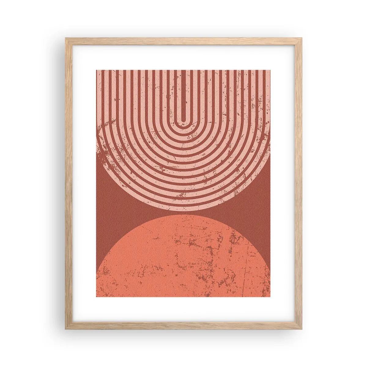 Affiche dans un chêne clair - Poster - Une relation proche - 40x50 cm