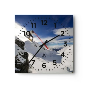 Horloge murale - Pendule murale - Liberté sans limite - 40x40 cm
