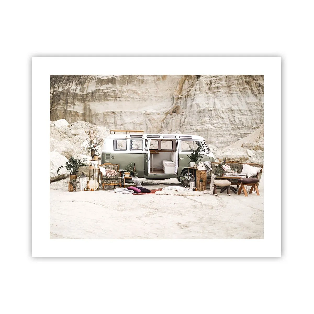 Affiche - Poster - Il est temps de commencer le voyage - 50x40 cm