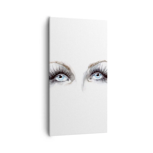 Impression sur toile - Image sur toile - Yeux d'ange? - 55x100 cm
