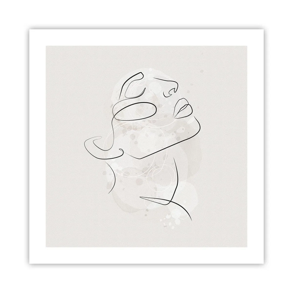 Affiche - Poster - L'esquisse d'un rêve - 50x50 cm