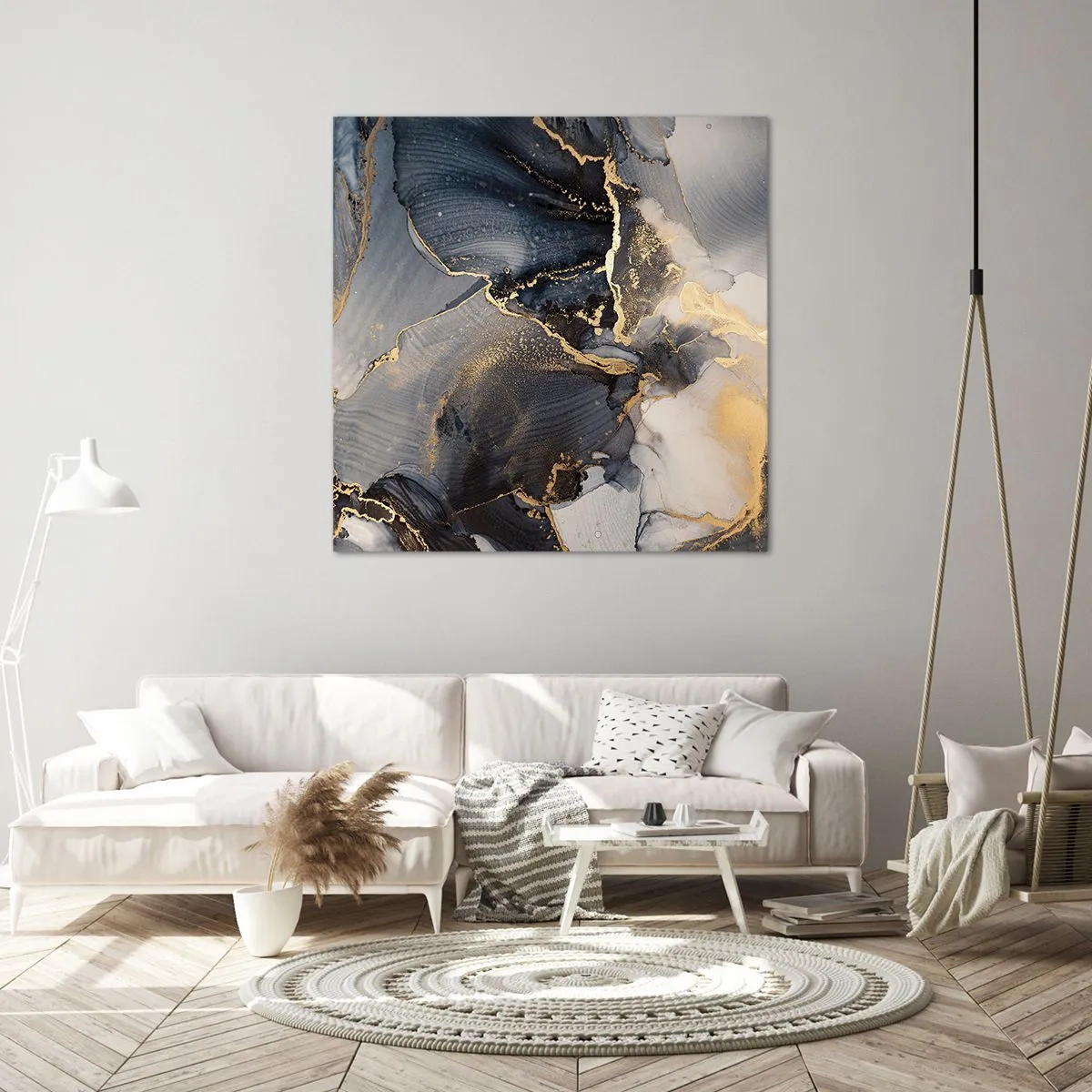 Impression sur toile - Image sur toile - La vie de la pierre - 70x70 cm