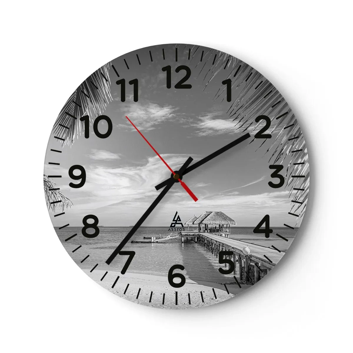 Horloge murale - Pendule murale - Souvenirs ou rêve? - 30x30 cm