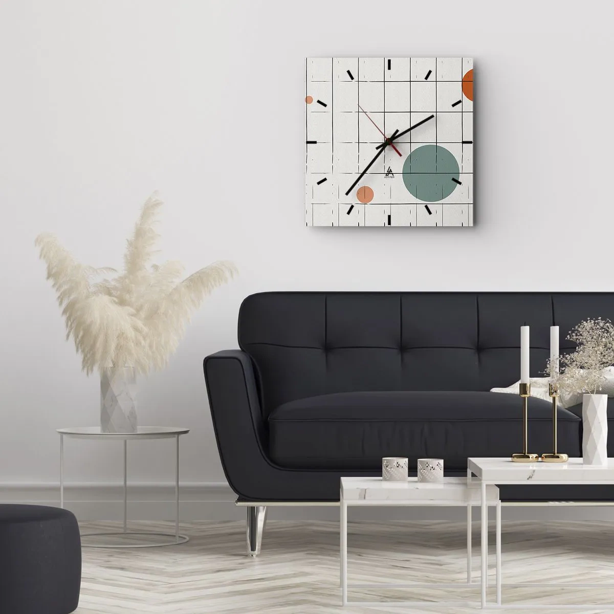 Horloge murale - Pendule murale - Piégé. Nous ou eux ? - 30x30 cm