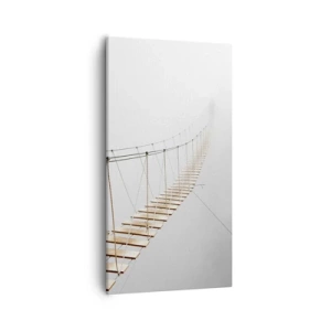 Impression sur toile - Image sur toile - Où cela va-t-il te mener? - 55x100 cm