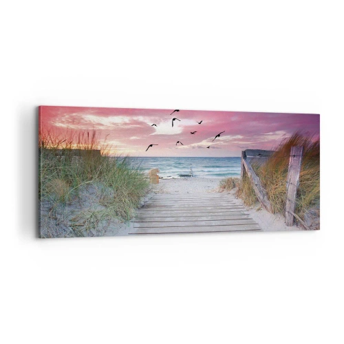 Impression sur toile - Image sur toile - Impression de la Baltique - 100x40 cm