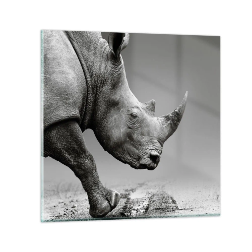 Impression sur verre - Image sur verre - Force inarrêtable - 30x30 cm