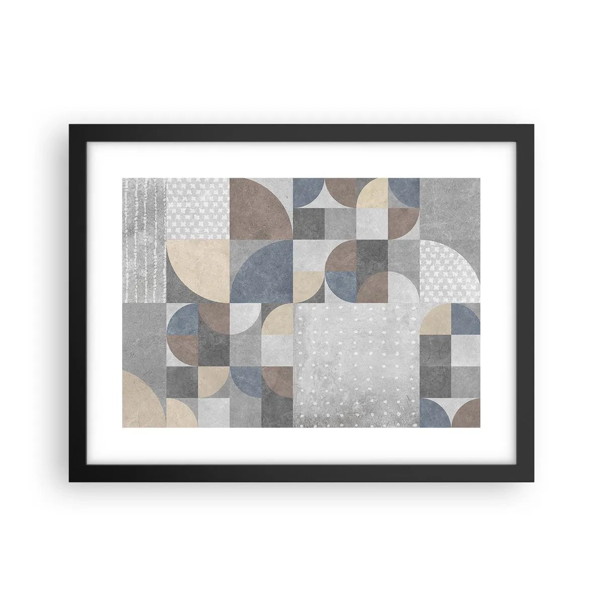 Affiche dans un cadre noir - Poster - Fantaisie de la céramique  - 40x30 cm