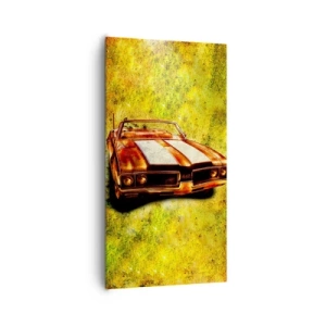 Impression sur toile - Image sur toile - Puissance enchantée dans les formes - 65x120 cm