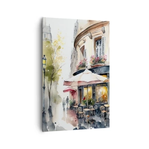 Impression sur toile - Image sur toile - Matinée parisienne - 80x120 cm
