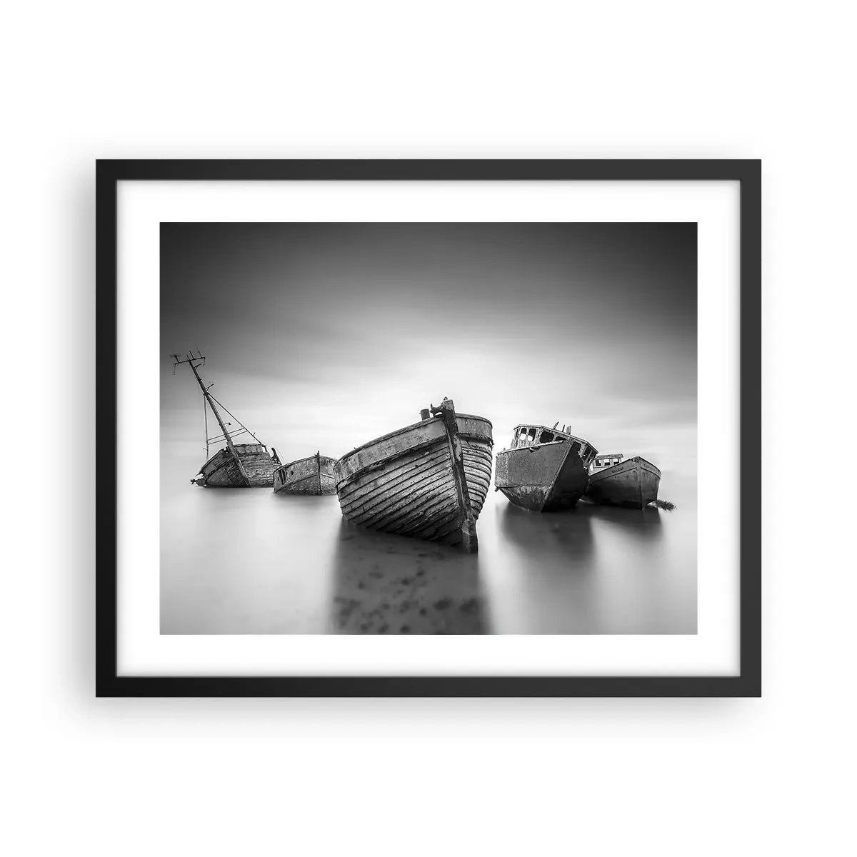 Affiche dans un cadre noir - Poster - Cùest déjà un souvenir... - 50x40 cm