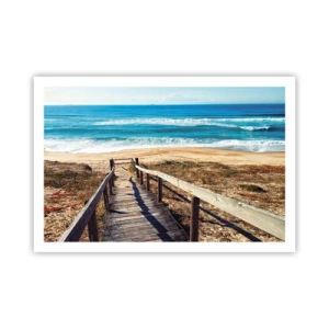 Affiche - Poster - Cours! - 91x61 cm