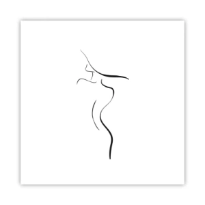 Affiche - Poster - Insaisissable comme une vague - 30x30 cm