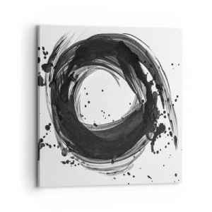 Impression sur toile - Image sur toile - Le tourbillon de la création - 70x70 cm