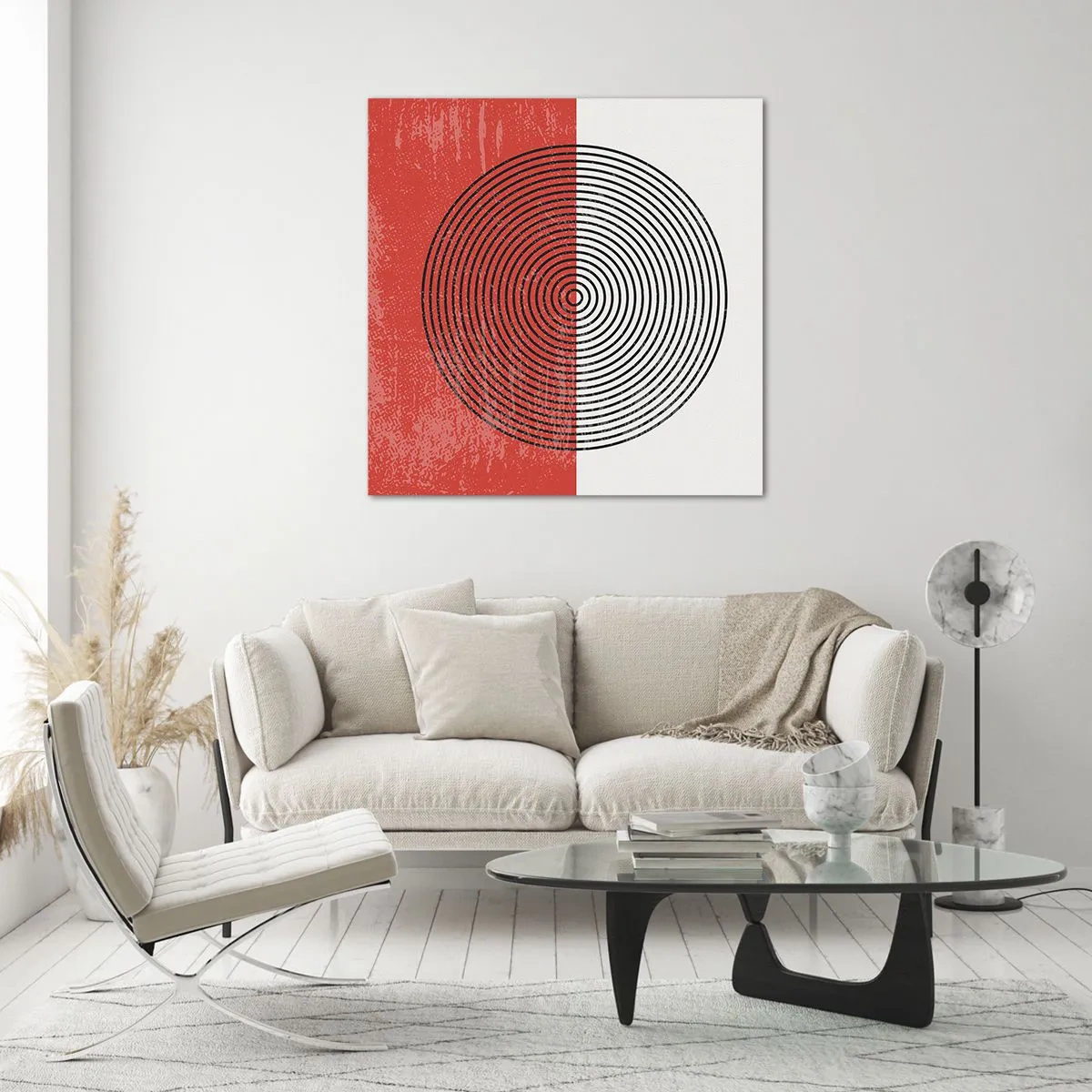 Impression sur verre - Image sur verre - Dans le mille - 30x30 cm