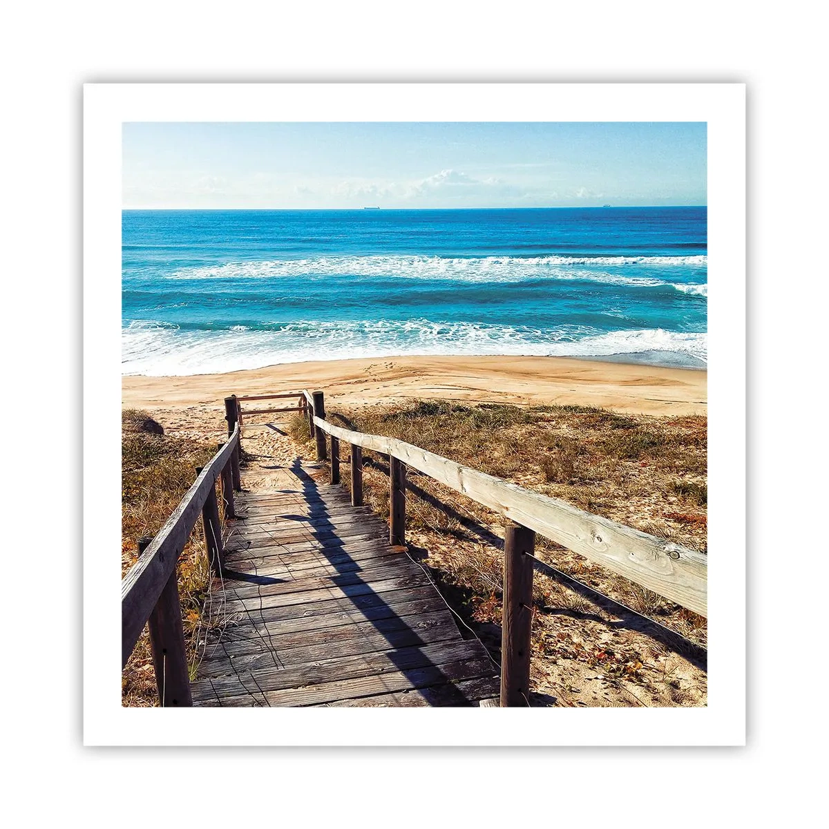 Affiche - Poster - Cours! - 60x60 cm