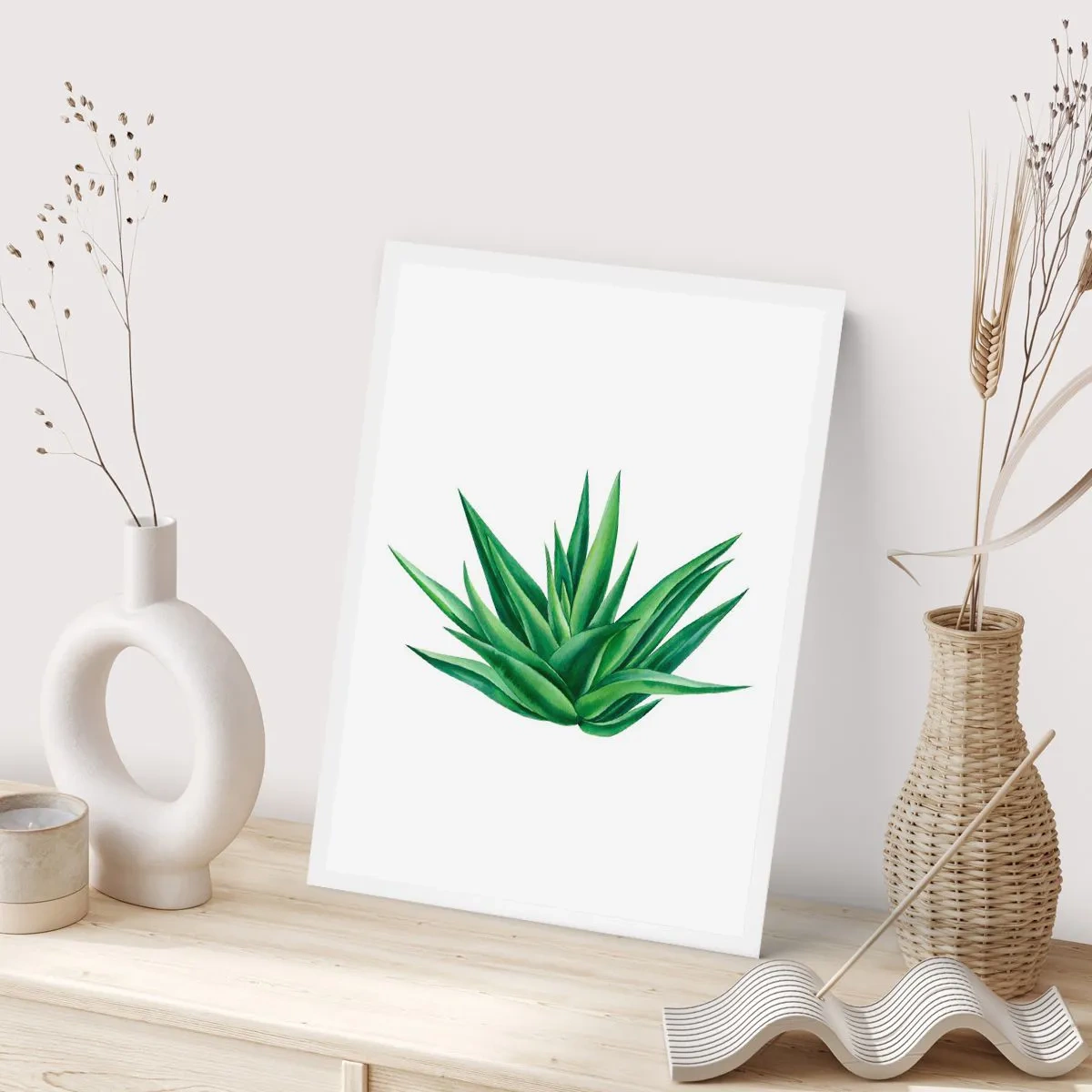 Affiche - Poster - Vert – force – vie - 70x100 cm