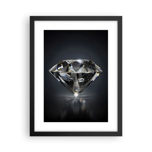 Affiche dans un cadre noir - Poster - La meilleure amie - 30x40 cm