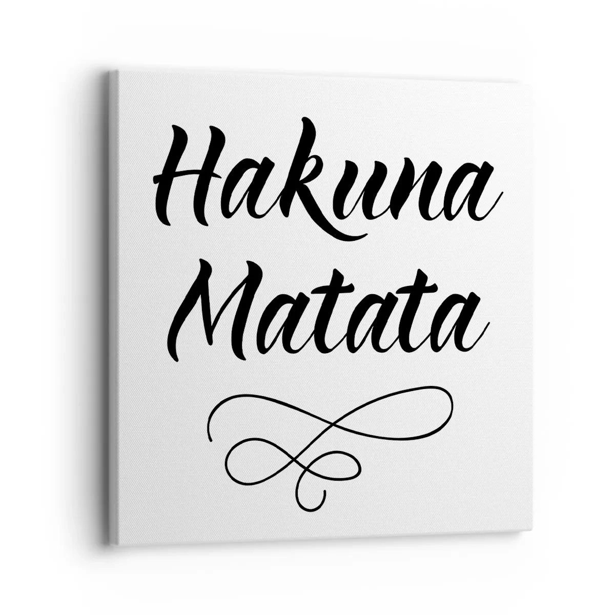 Impression sur toile - Image sur toile - Le meilleur conseil - 30x30 cm