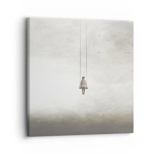 Impression sur toile - Image sur toile - Enfant en nous - 30x30 cm