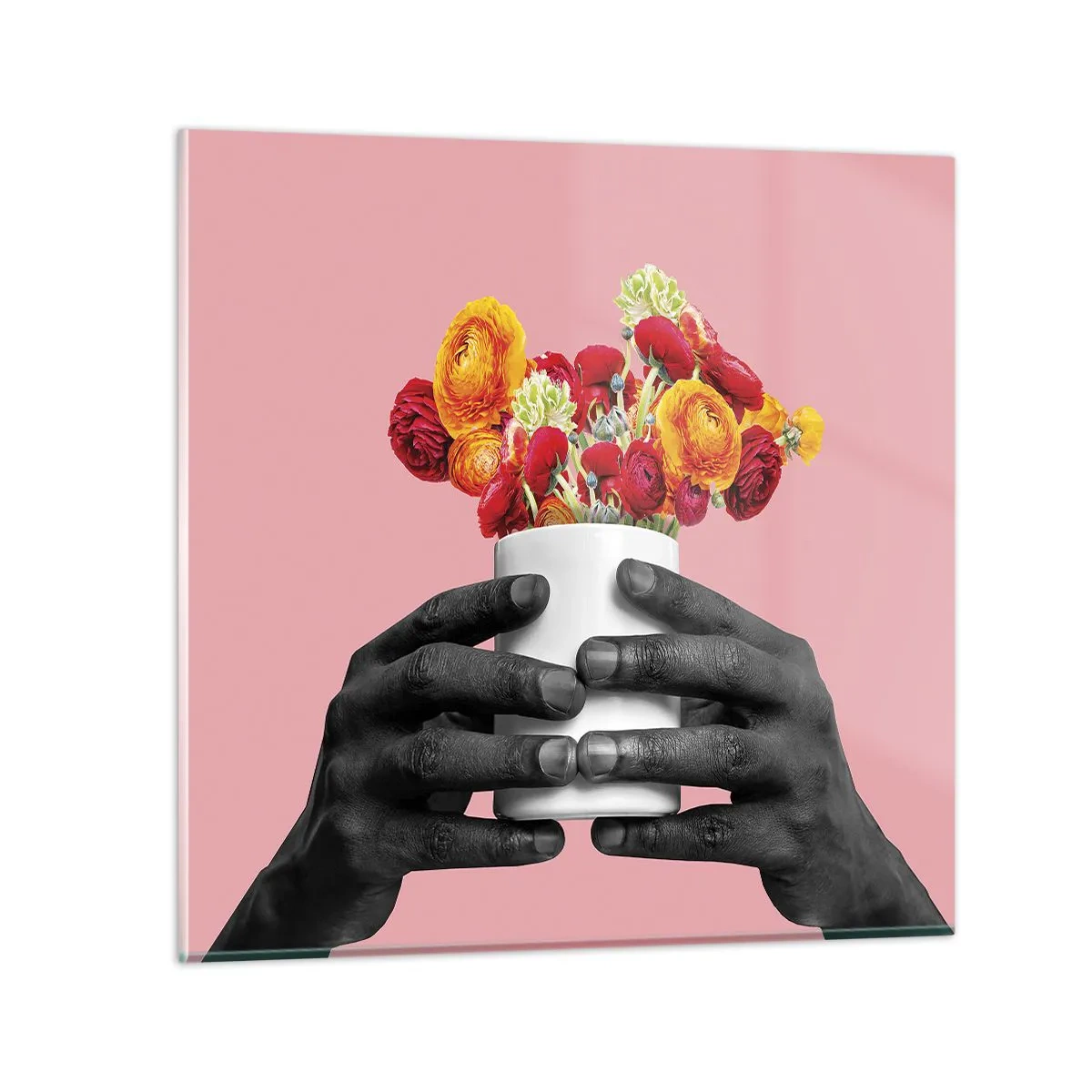 Impression sur verre - Image sur verre - Apothéose de la vie - 30x30 cm