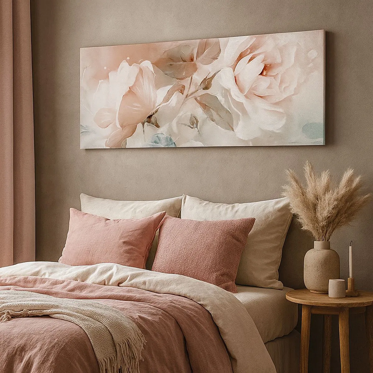 Impression sur toile - Image sur toile - L'esprit du romantisme - 100x40 cm